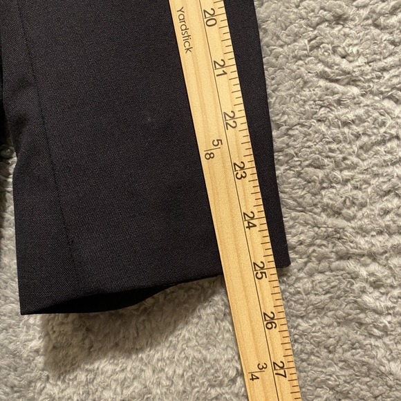 Savile Row Wool Sports Jacket 42R‎ Suit Blazer 2 Button Dark Navy Blue - Picture 9 of 13